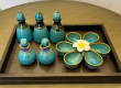 BỘ GỐM SỨ MÀU XANH DECOR
