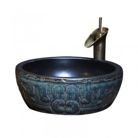 CHẬU LAVABO GỐM SỨ LVB 014