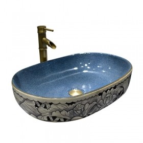 CHẬU LAVABO GỐM SỨ LVB 021